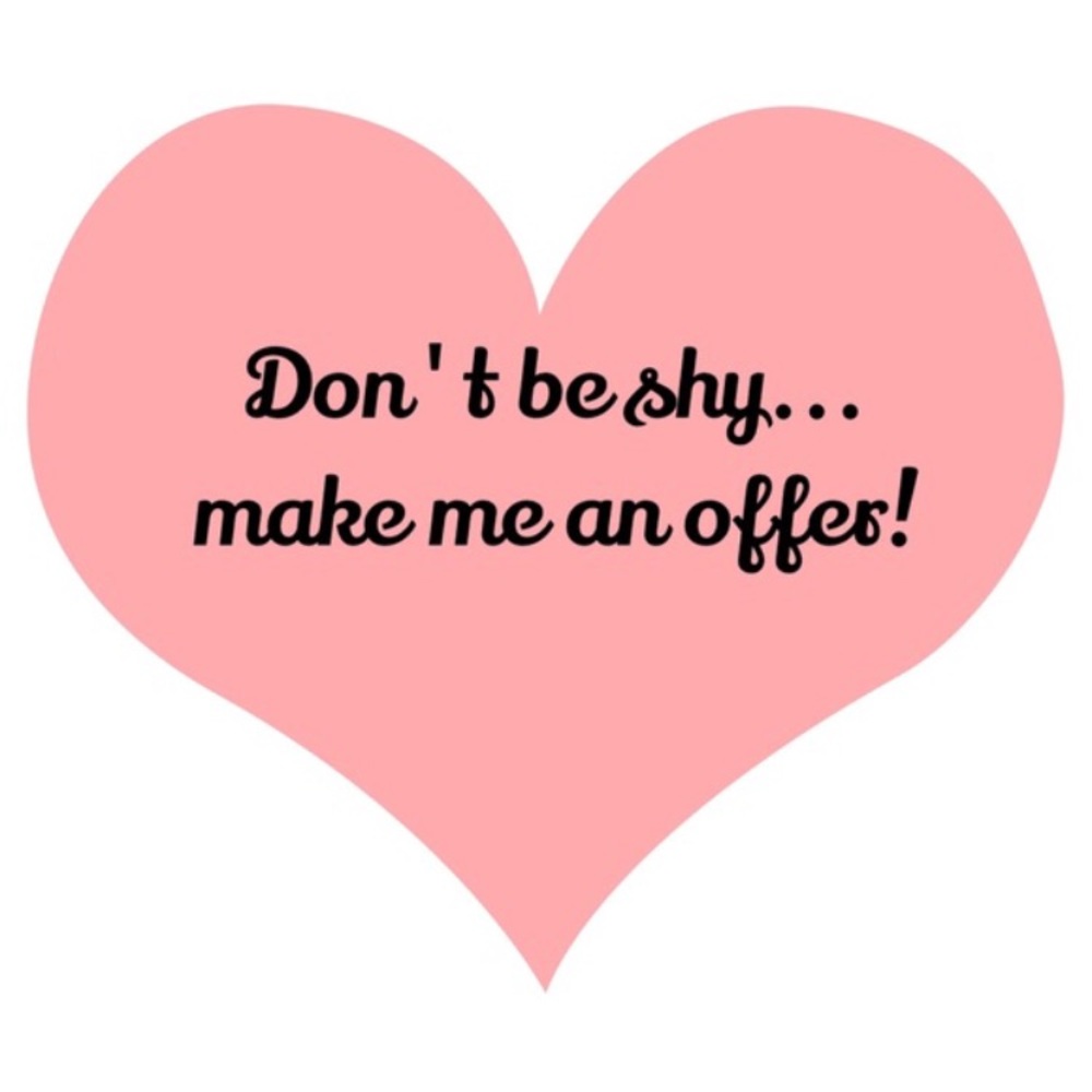 Reasonable offers accepted!